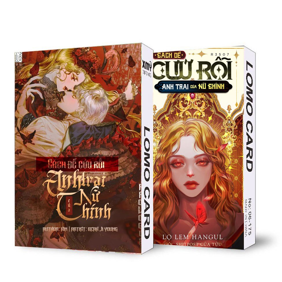 Ảnh lomo IN HÌNH CÁCH ĐỂ CỨU RỖI ANH TRAI NỮ CHÍNH chibi manhwa 30 tấm xinh xắn