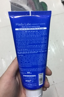 Sữa rửa mặt Hada labo 80g