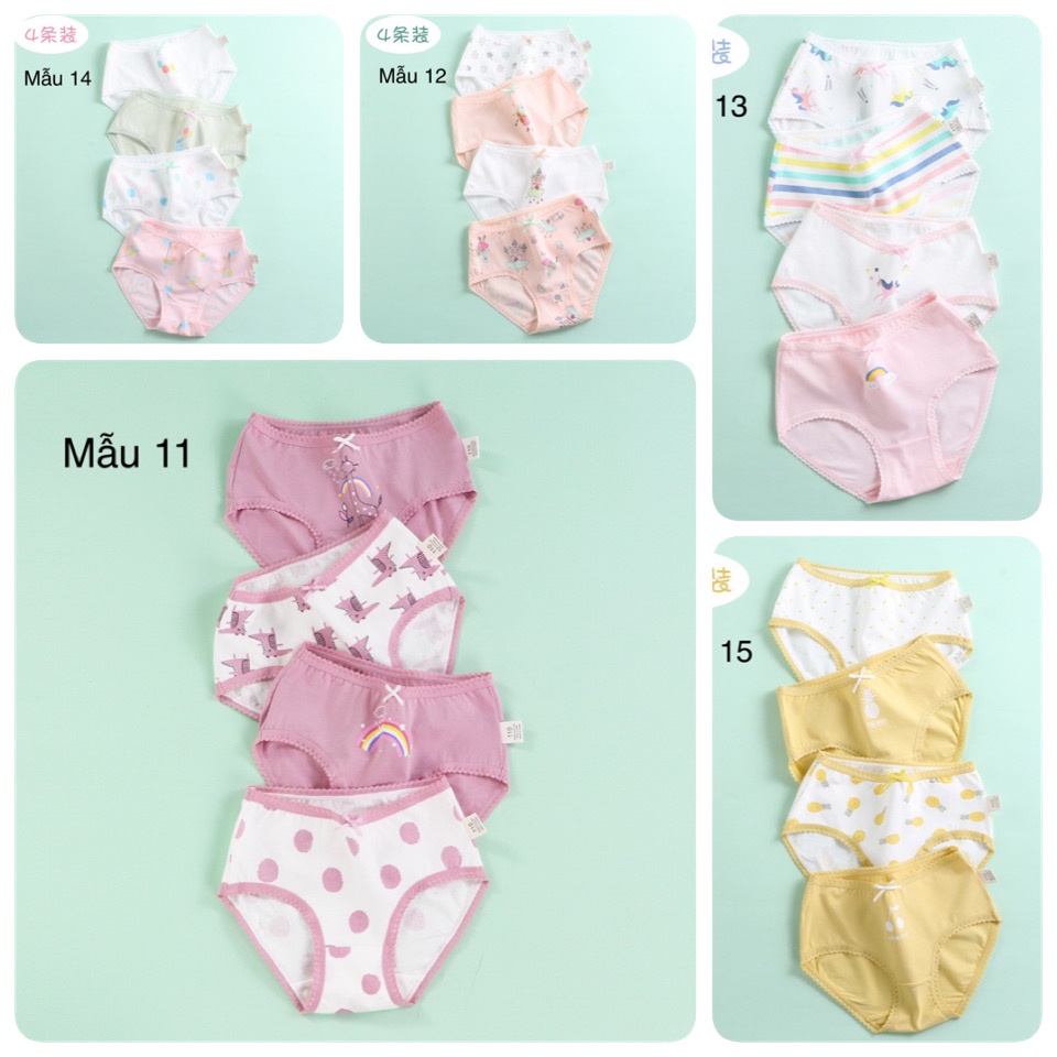 Set 4 chip tam giác nhiều mẫu BG size 100 - 160 - Bảng màu 3