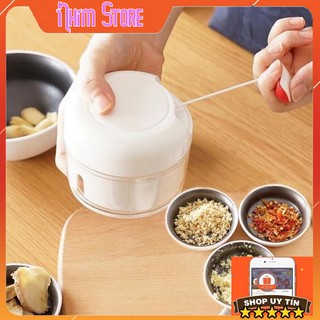 Máy xay tỏi ớt mini cầm tay , dụng cụ xay tỏi ớt đa năng cầm tay