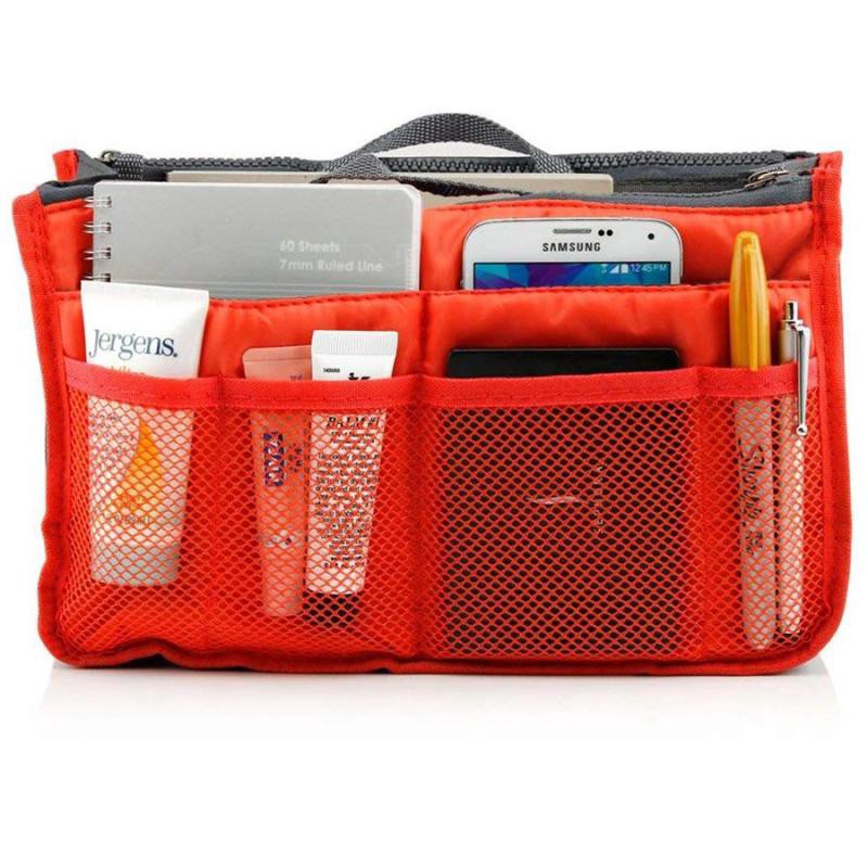 Evertoner Túi Đựng Đồ Trang Điểm Nhiều Ngăn Gọn Gàng Cho Nữ