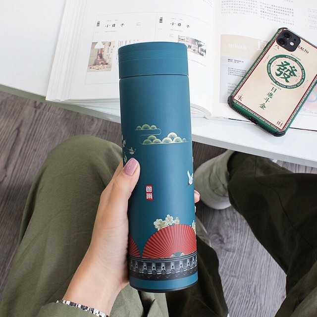 Bình giữ nhiệt inox 3 lớp xuất nhật 500ml.