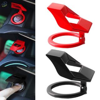 Miếng Dán Trang Trí Nút Nhấn Khởi Động Ô Tô Bằng Hợp Kim Nhôm
