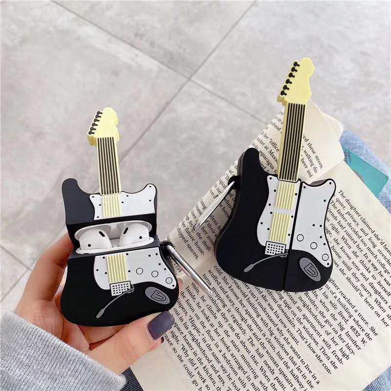 🎸🎸 Vỏ bảo vệ tai nghe hình cây đàn cực cá tính và độc đáo 1&2, Pro