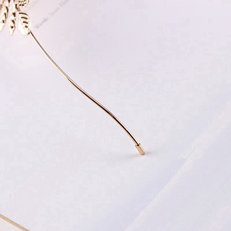 1 Kẹp Tóc Đính Đá Thời Trang Nữ Tính