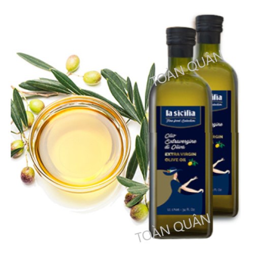 Dầu oliu nguyên chất, Olive Extra Virgin LaSicilia 500ml