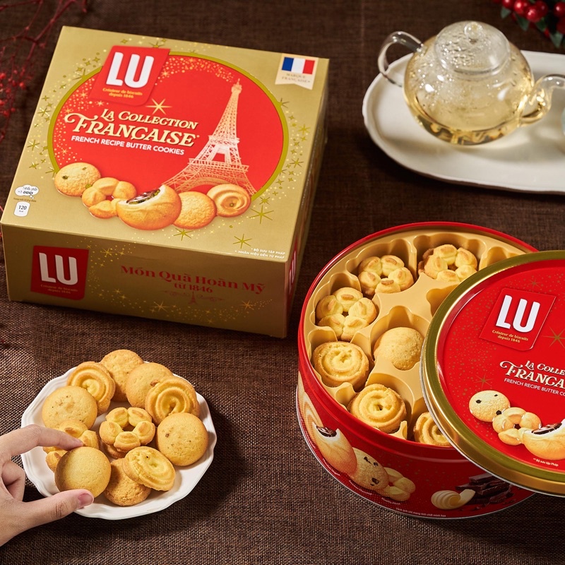 Bánh LU bơ Pháp hộp thiếc 540gr