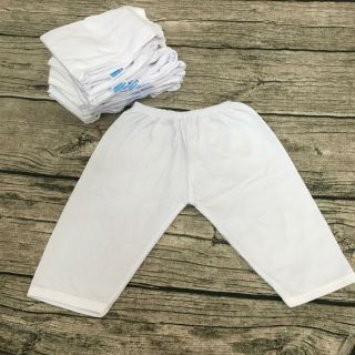 Quần chục trắng bossini cho bé sơ sinh