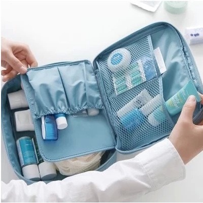 Túi đựng mỹ phẩm xách tay trông rất xinh- chống thấm nước cực tốt