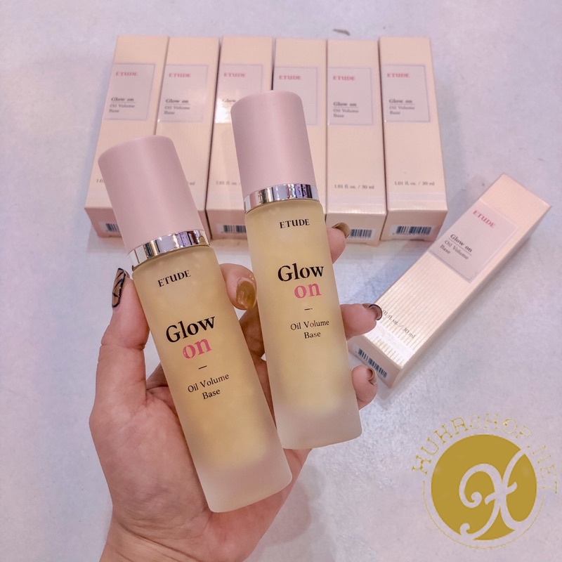 Kem lót có nhũ dạng Gel bắt sáng Etude House Glow on Base 30ml