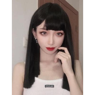 Tóc giả nữ nguyên đầu siêu hot-chị em mê mẩn