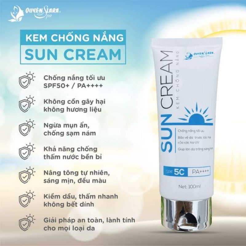 Kem chống nắng dịu nhẹ