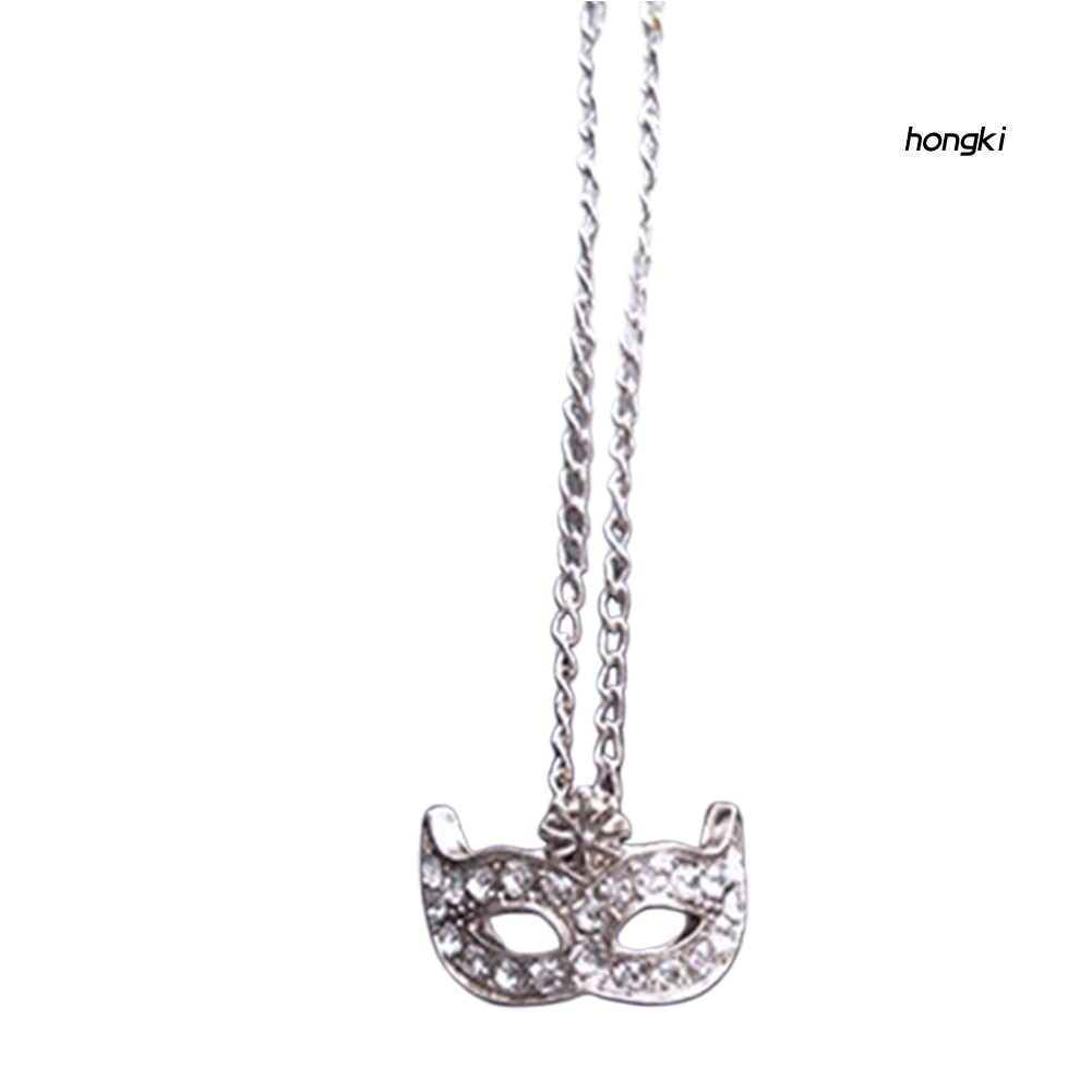 Vòng cổ hợp kim mặt hình cáo đính đá thời trang dành cho nữ