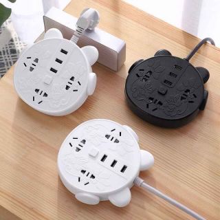 Ổ cắm đa năng 3 đầu usb (sẵn)