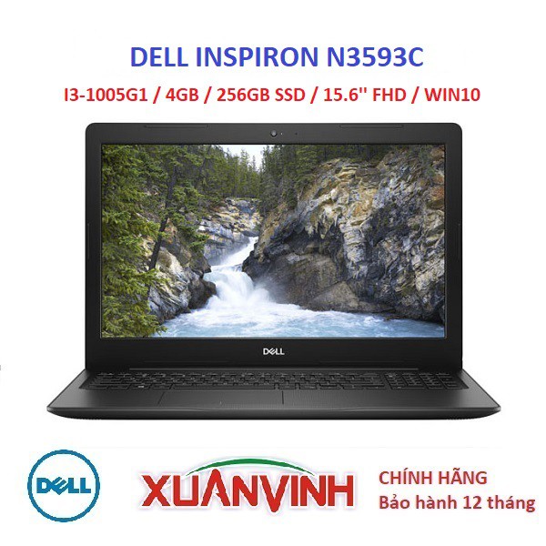 Laptop DELL INSPIRON N3593C N3501C V3400 I3-1115G4 4GB 256GB 15.6'' FHD WIN10 NEW 100 CHÍNH HÃNG | BigBuy360 - bigbuy360.vn