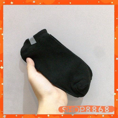 Vớ nam nữ freesize cotton trơn ulzzang cổ ngắn-shop8868