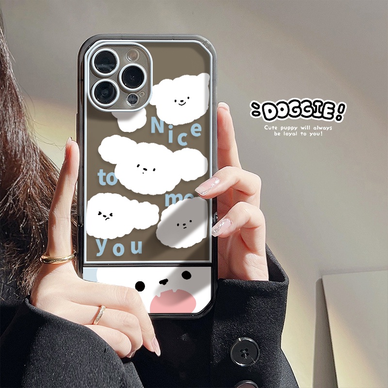Ốp Điện Thoại Họa Tiết Hoạt Hình Chú Chó Dễ Thương Cho IPhone 13 12 11 Pro MAX 6S 7 8 Plus X XS XR MAX SE 2020
