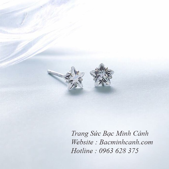 Bông Tai Nụ Hình Sao Little Star - Bạc Minh Cảnh