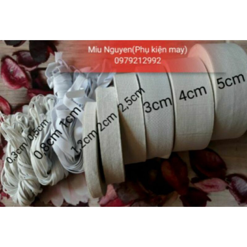 Chun 1,5cm cuộn 10m