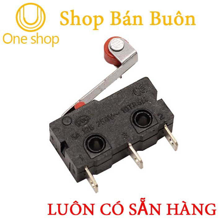 Công Tắc Hành Trình KW12 3A 250V-Có Bánh Xe