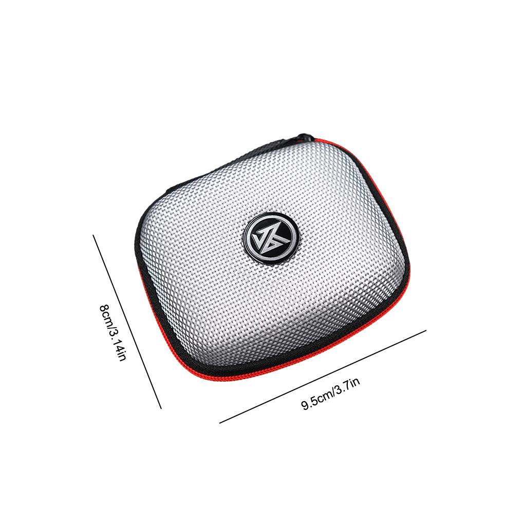 Hộp EVA Đựng Tai Nghe Bluetooth Có Khóa Kéo Màu Đen