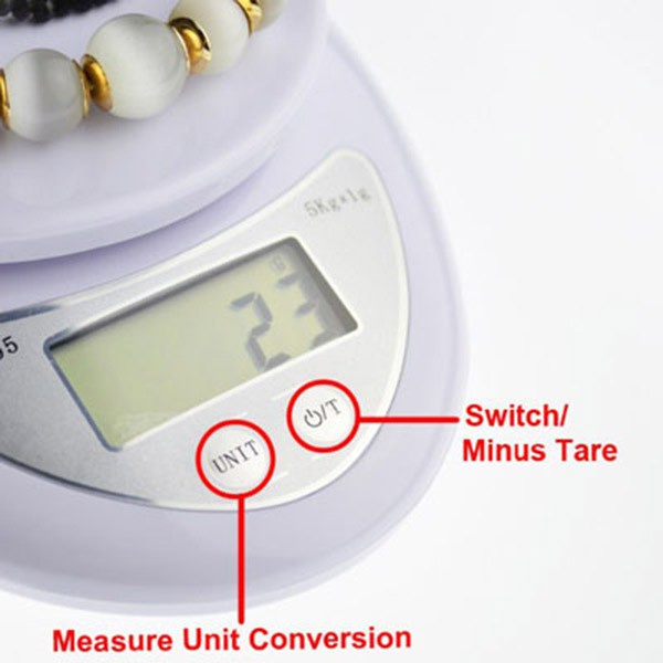 Cân điện tử mini nhà bếp Electronic Kitchen Scale loại 5kg