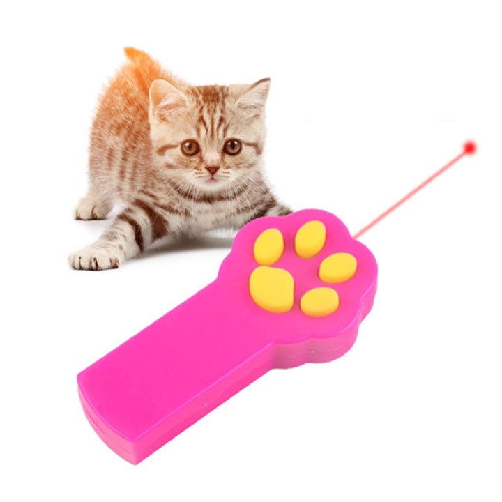 Đồ chơi laser hình bàn chân mèo