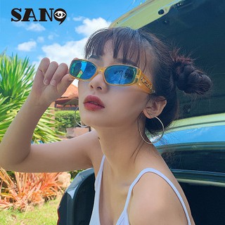 Mắt kính gọng vuông nhiều màu sắc thời trang