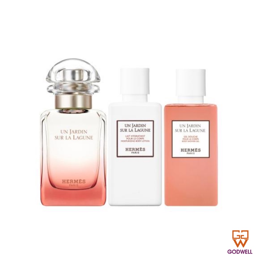Set sản phẩm HERMES Un Jardin Sur La Lagune Eau De Toilette Set
