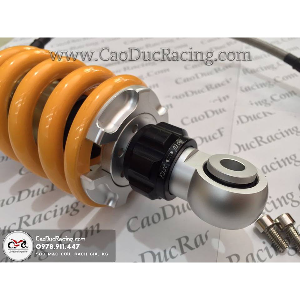 [Rẻ Nhất Shopee] - Phuộc EX150 bình dầu rời Ohlins thái lan nguyên hộp có núm tăng chỉnh