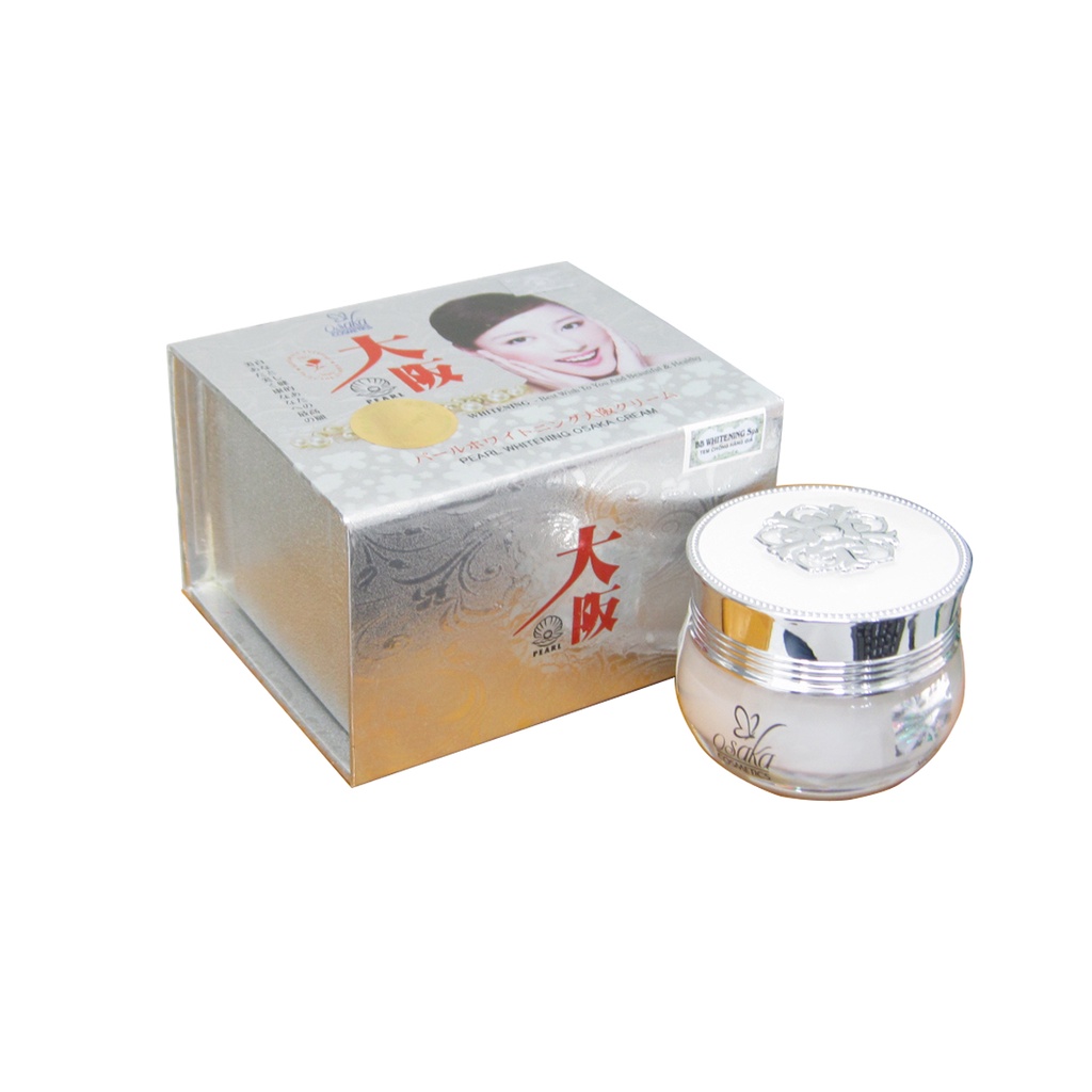 Kem tan nám trắng da chiết xuất ngọc trai Pearl Whitening Osaka Cream Nhật Bản 25g