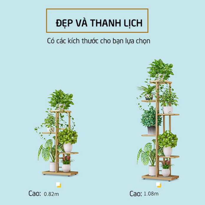 Kệ cây cảnh chậu hoa trong nhà, ban công, ngoài trời bằng thép không gỉ sang trọng bền đẹp .
