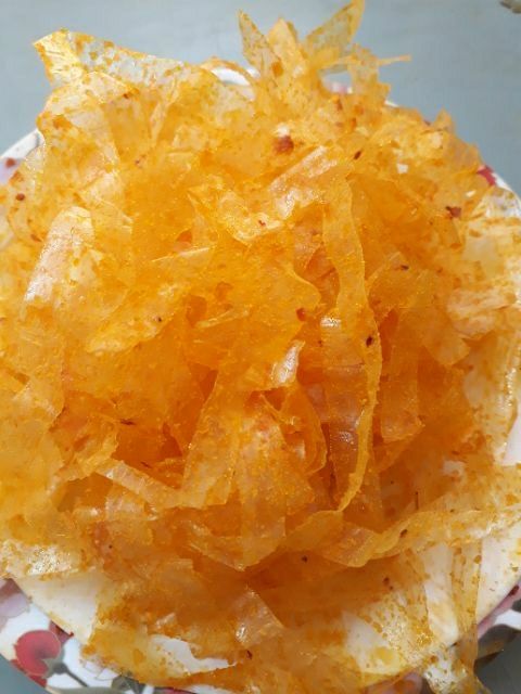500g bánh tráng phô mai Long An loại sợi và lát