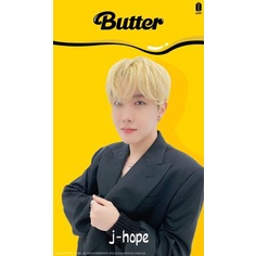 Tấm Poster cao cấp 260gsm in hình J-HOPE thành viên BTS kpop A4 ảnh đẹp nhiều mẫu idol thần tượng