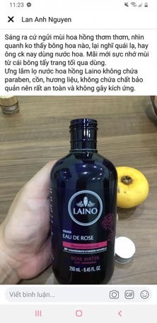 Nước hoa hồng Laino