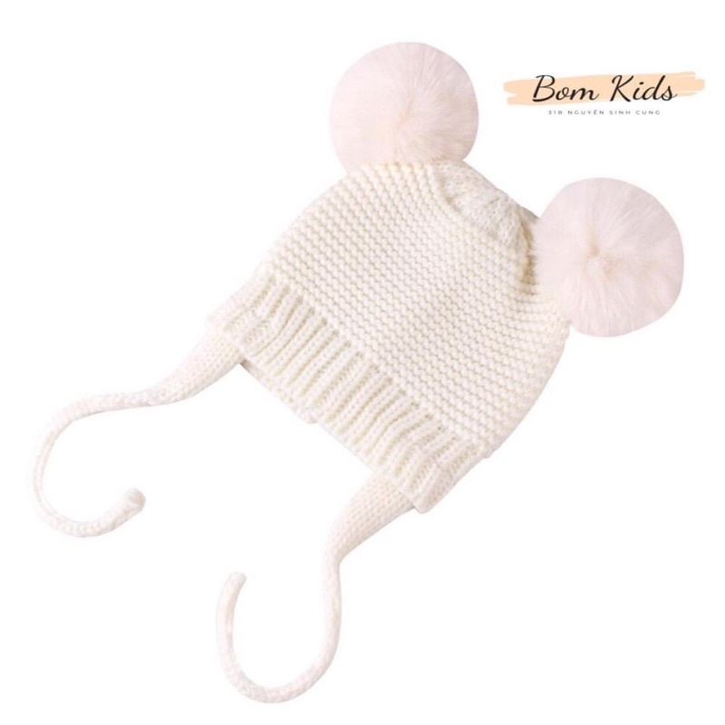 MŨ LEN GIỮ ẤM CHO BÉ