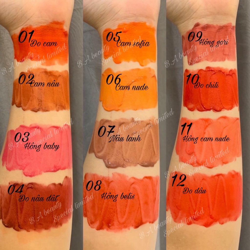 HOT TREND 2021 [A11 Hồng Cam Nude] Son B.A Special Limited – Son Hữu Cơ Không Chì Siêu Lì – Tont Hồng Nhạt Đáng Yêu | BigBuy360 - bigbuy360.vn