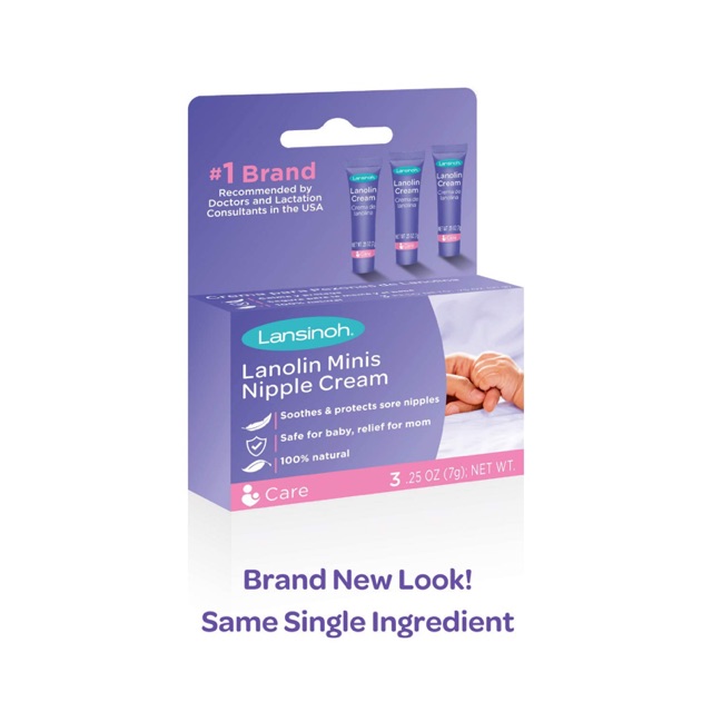 Kem bôi đầu ti Lansinoh nipple cream 7g