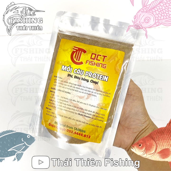 Mồi Câu Cá Protein, Chuyên Chép, Rô Phi, Điêu Hồng