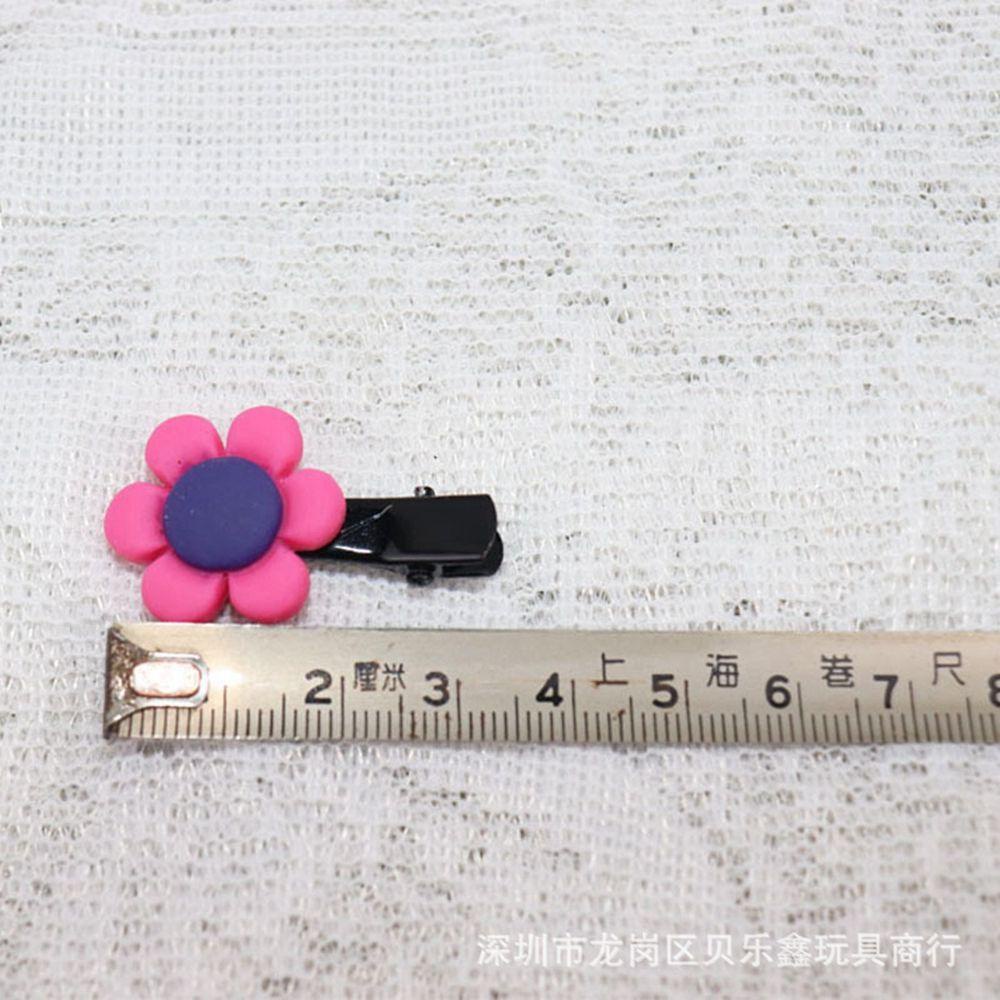 Set 1 / 5 Kẹp Tóc Màu Sắc Cầu Vồng Xinh Xắn Dành Cho Búp Bê