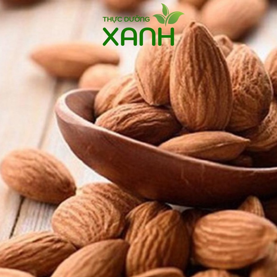 500Gr Hạt Hạnh Nhân Mỹ  Ăn Kiêng & Giảm Cân - Thực Dưỡng Xanh