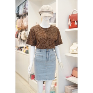 Áo Thun Nữ Cotton Da Beo 128