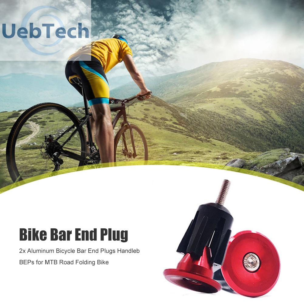 Set 2 nút bịt tay cầm xe đạp bằng nhôm cho xe đạp leo núi