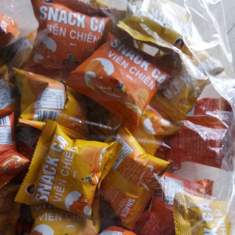 snack cá ( 1 bịch 60 gói nhỏ)