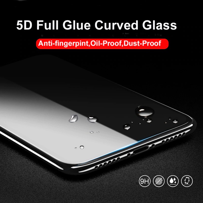 Miếng dán 5D Full màn cho Huawei Nova 3e - Đen