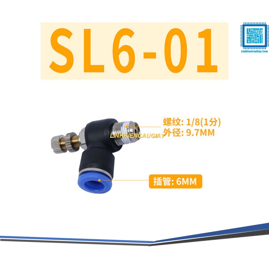 Van tiết lưu ống phi 6 (SL6)