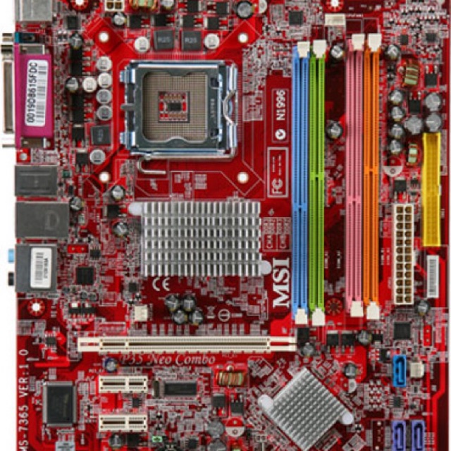 Mainboard MSI P35 Neo max 8G dr2,chính hãng nguyên tem