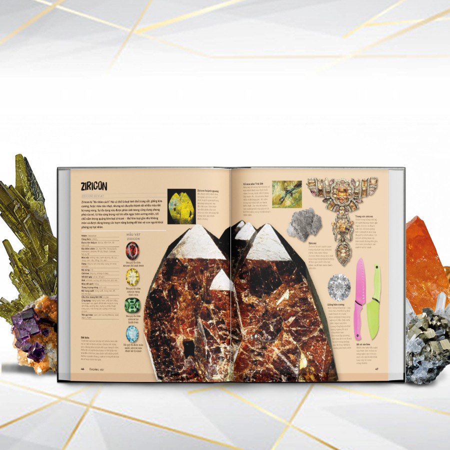 Sách - Đá Quý Và Khoáng Sản - Bách khoa toàn thư bằng hình ảnh