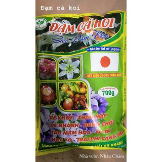 Đạm cá Koi siêu đậm đặc ra rễ khỏe,trái phì căng