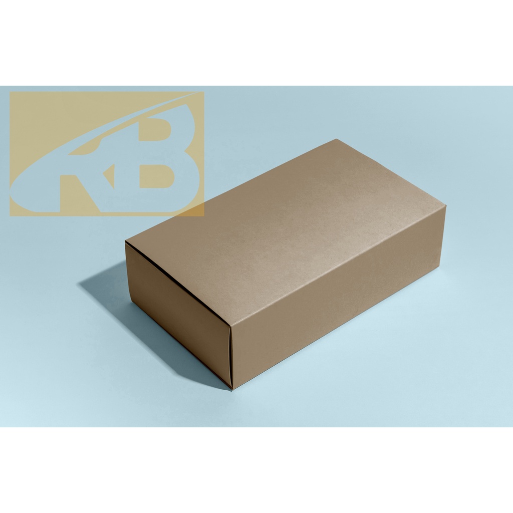 100 cái - Hộp giấy kraft Handmade đựng quà tặng hộp xà bông handmade.